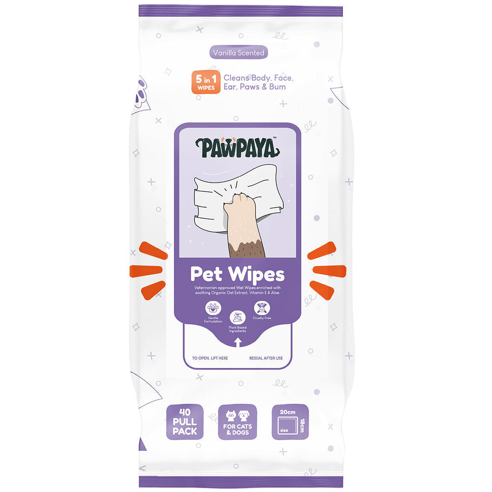 Pawpaya Wipes For Pets