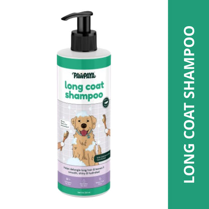 Pawpaya Long Coat Shampoo For Dogs