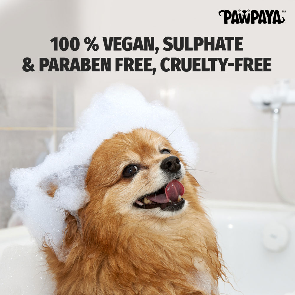 Pawpaya Short Coat Shampoo for Dogs — side view
