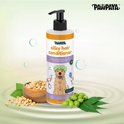 Pawpaya Silky Hair Conditioner for Dogs — side view