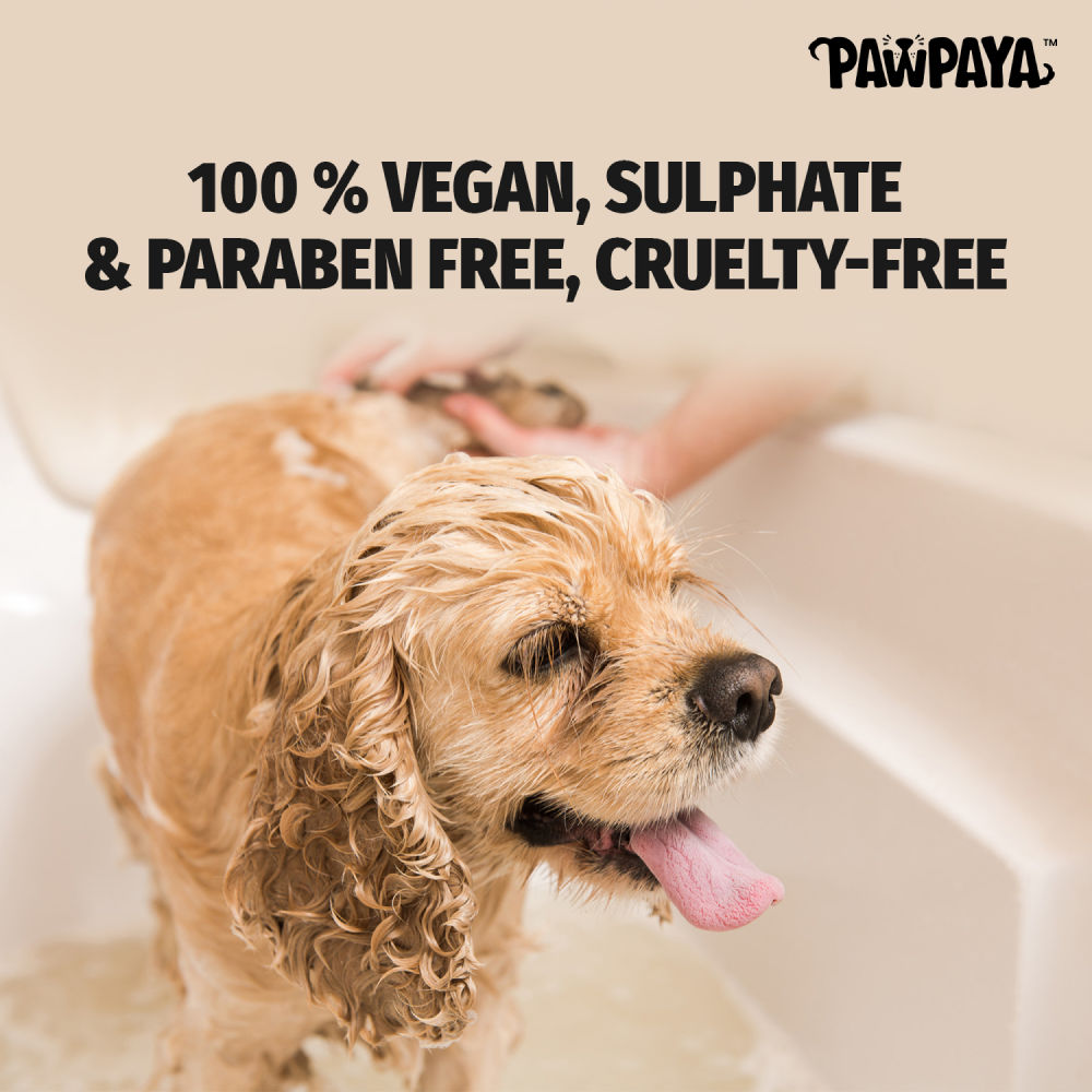 Pawpaya Silky Hair Conditioner for Dogs — back view