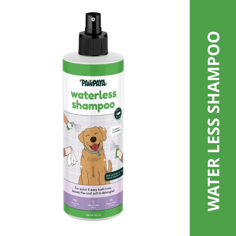 Pawpaya Waterless Shampoo For Dogs