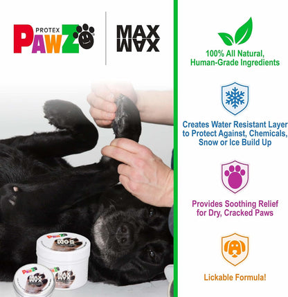 PawZ MaxWax Paw Balm for Dogs — detail shot