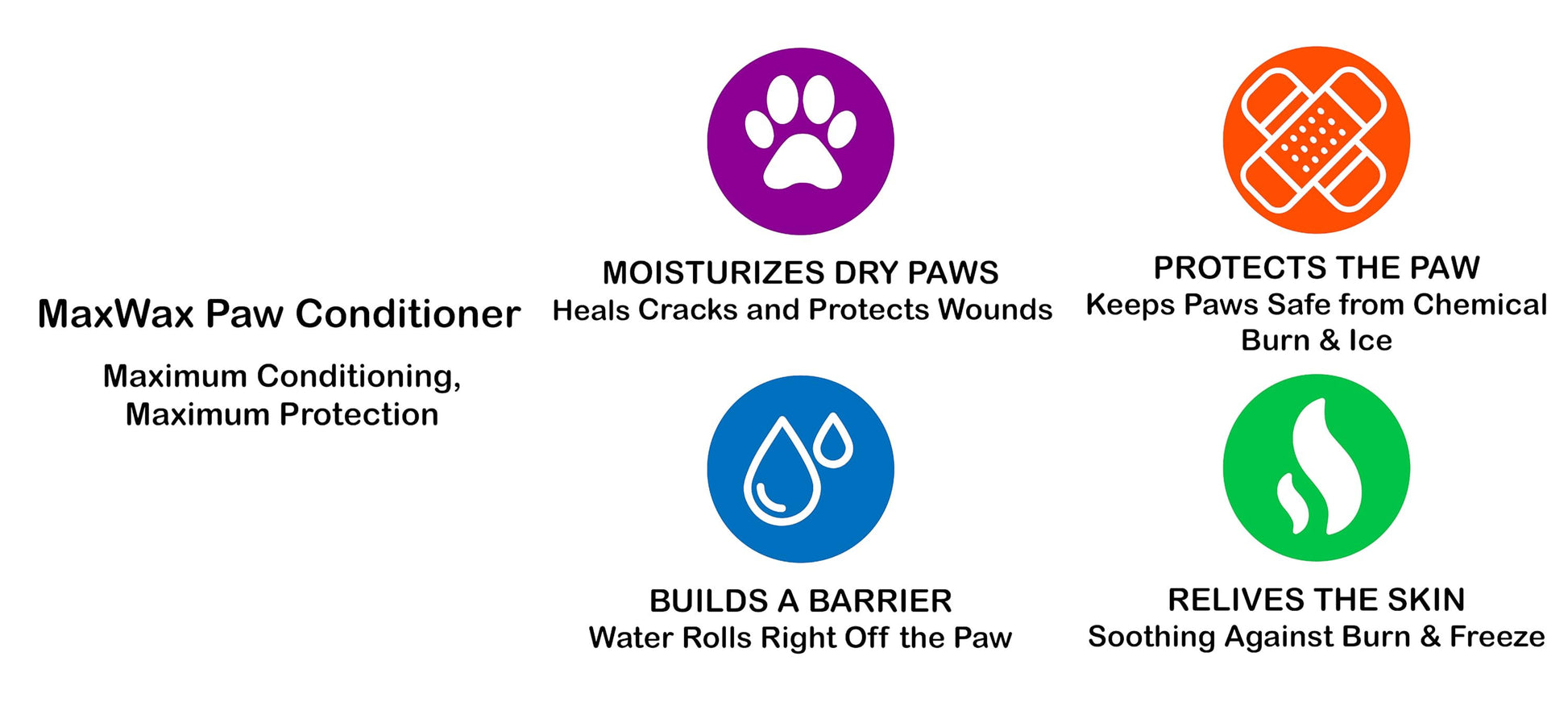 PawZ MaxWax Paw Balm for Dogs — in use