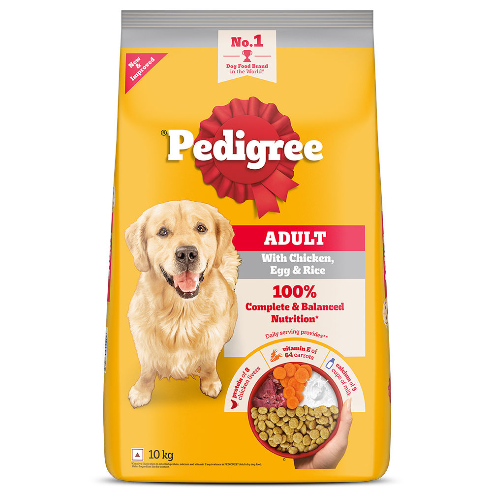 Pedigree Chicken, Egg and Rice Adult Dog Dry Food — image 6