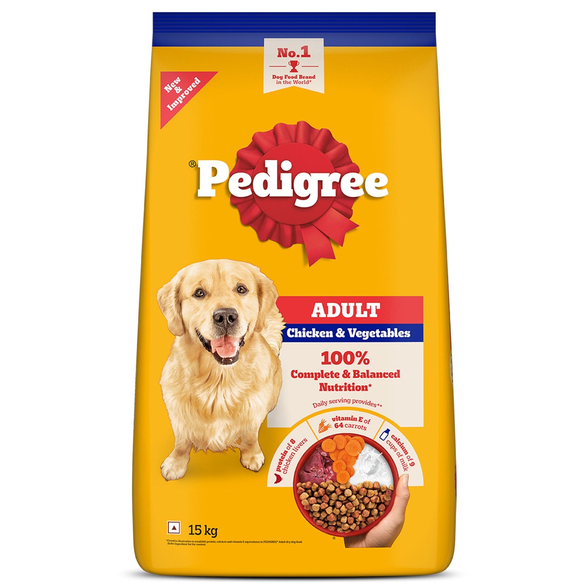 Pedigree Chicken and Vegetables Adult Dog Dry Food — image 6
