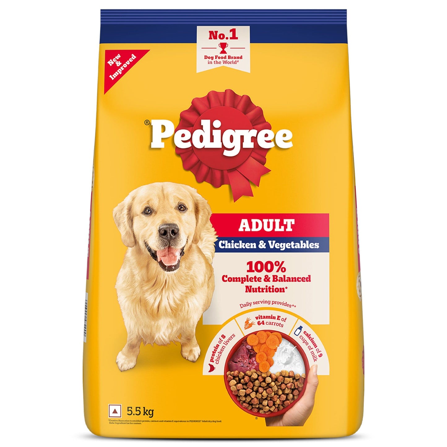 pedigree-chicken-vegetables-adult-dry-dog-food 5.5kg