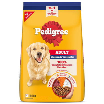 pedigree-chicken-vegetables-adult-dry-dog-food 5.5kg