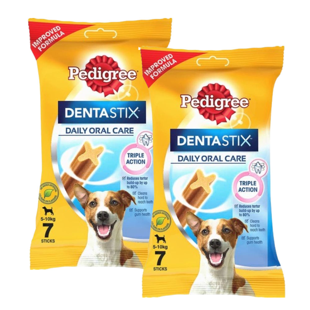 pedigree-dentastix-dog-treat-oral-care-for-adult-small-breed 2x110g(14pcs)