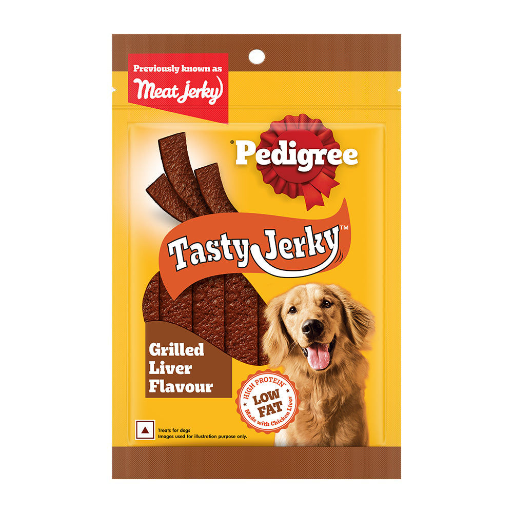 pedigree-grilled-liver-tasty-jerky-dog-treat 70g
