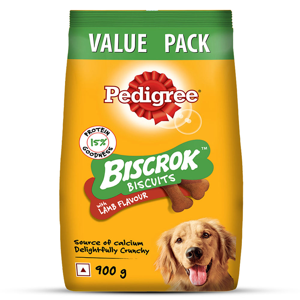 Pedigree Lamb Flavour Biscrok Biscuits Dog Treats — image 6