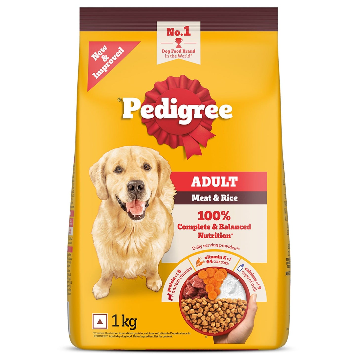 pedigree-meat-rice-adult-dry-dog-food 1kg