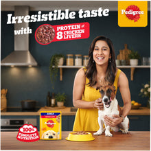Pedigree Chicken Liver Chunks In Gravy Pouch Adult Dog Wet Food - Image 2