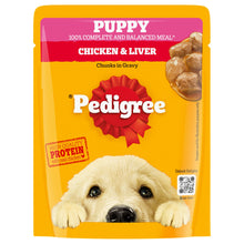 Pedigree Chicken Liver Chunks In Gravy Puppy Wet Dog Food