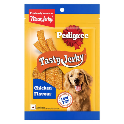 Pedigree Chicken Flavour Tasty Jerky Dog Treat