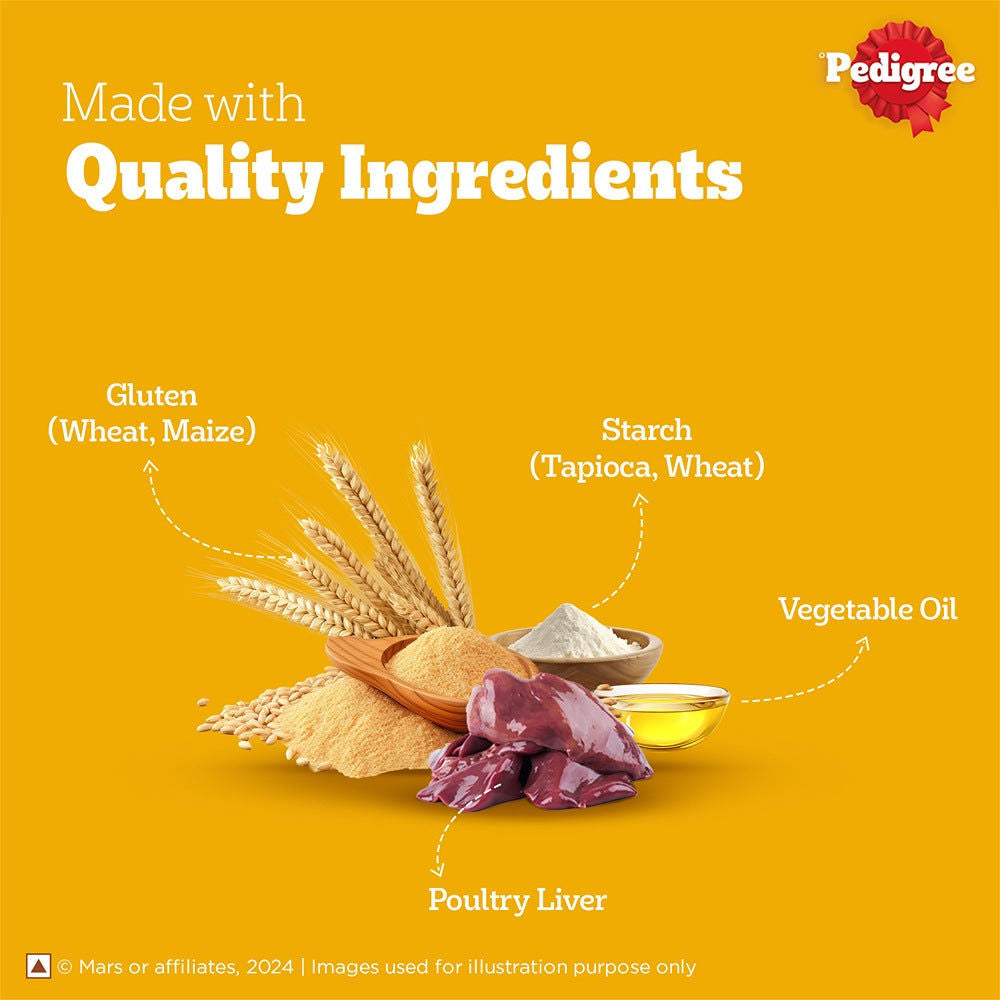 Pedigree Chicken Flavour Tasty Jerky Dog Treat - Image 4