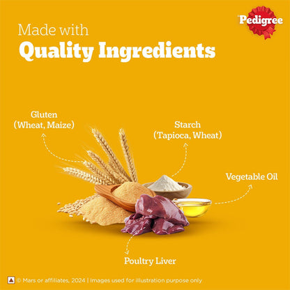 Pedigree Chicken Flavour Tasty Jerky Dog Treat - Image 4