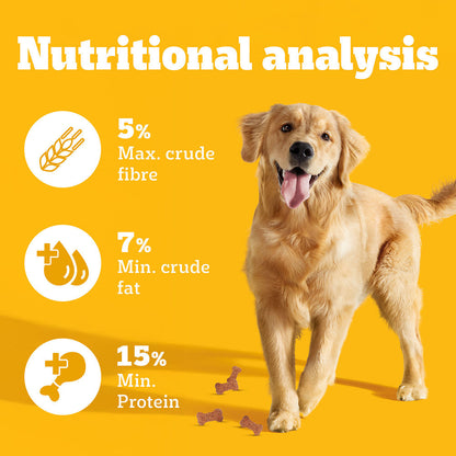Pedigree Lamb Flavour Biscrok Biscuits Dog Treats — detail shot