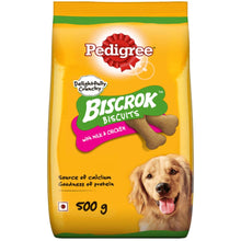Pedigree Milk And Chicken Flavour Biscrok Biscuits Dog Treat