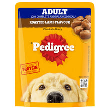 Pedigree Roasted Lamb Flavour Chunks In Gravy Adult Wet Food