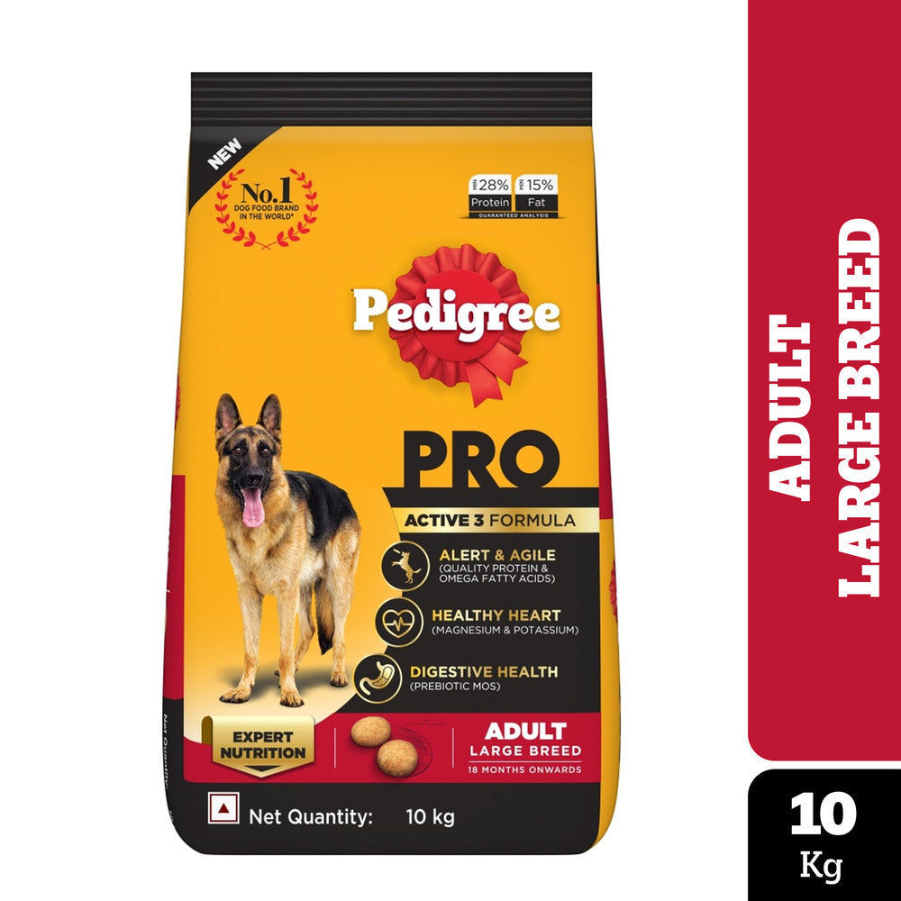 Pedigree PRO Expert Nutrition Active Adult (18 Months Onwards) Large Breed Dog Dry Food — image 6