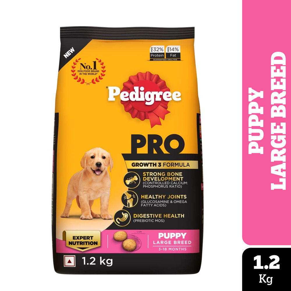 pedigree-pro-expert-nutrition-dry-dog-food-for-large-breed-puppy 1.2kg