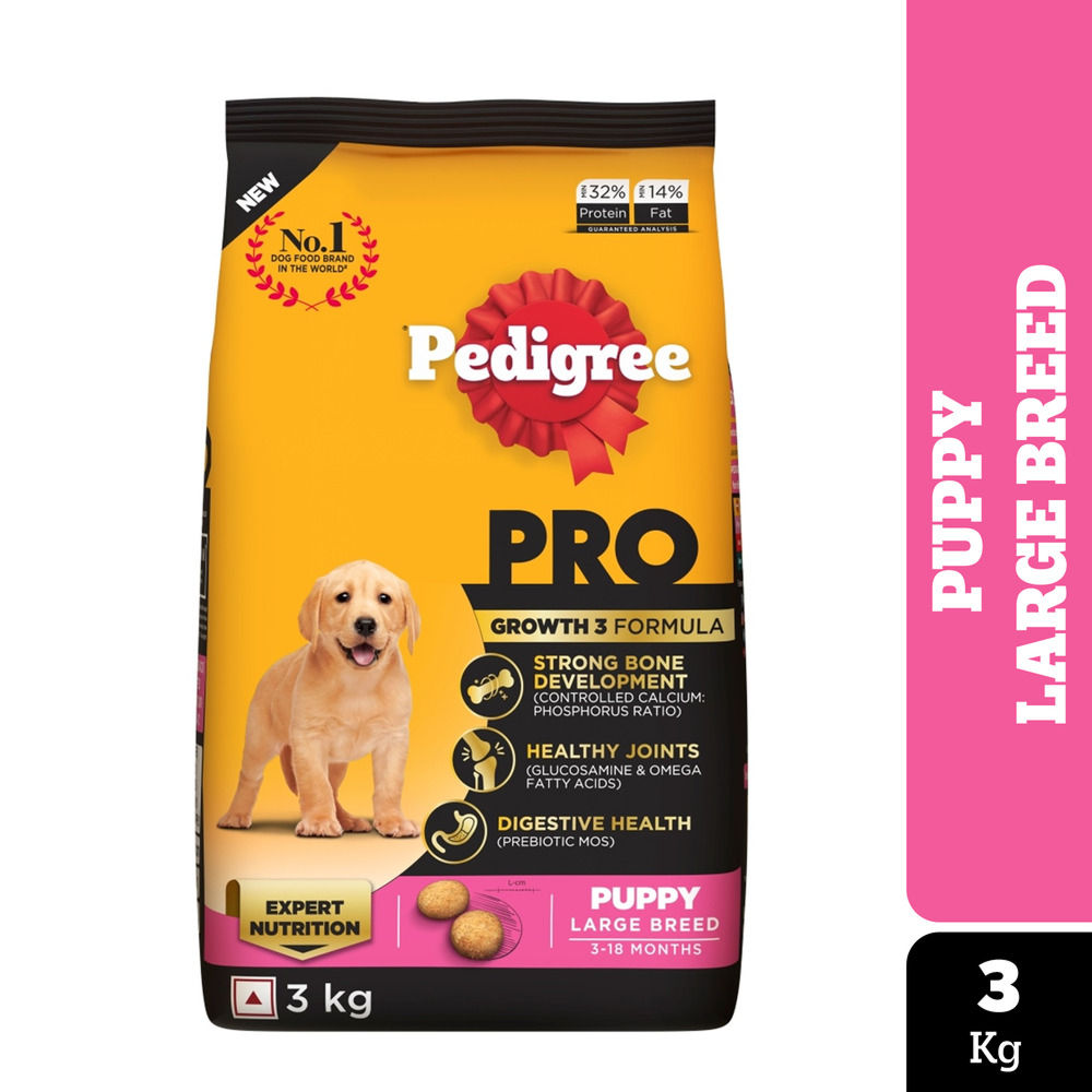pedigree-pro-expert-nutrition-dry-dog-food-for-large-breed-puppy 3kg
