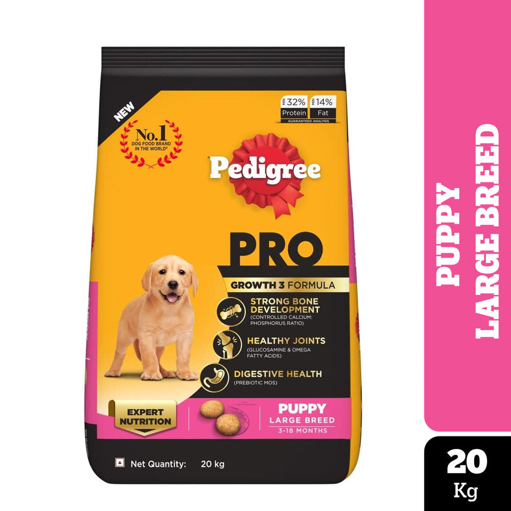 Pedigree Pro Expert Nutrition Dry Dog Food For Large Breed Puppy