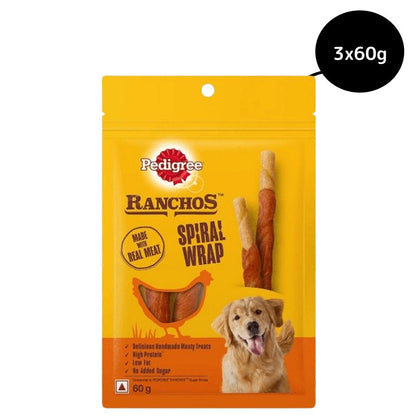 pedigree-ranchos-spiral-wrap-chicken-smokey-lamb-dog-treats 3x60g