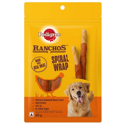 pedigree-ranchos-spiral-wrap-chicken-smokey-lamb-dog-treats 60g