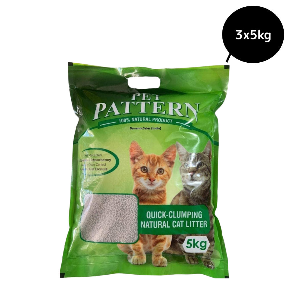 Pet Pattern Natural Unscented Clay Quick Clumping Cat Litter — image 6