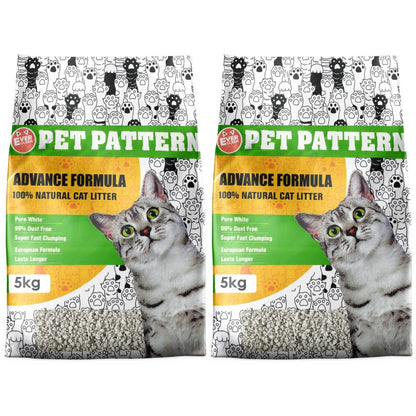 Pet Pattern Natural Clay Unscented Advance Clumping Cat Litter — image 6