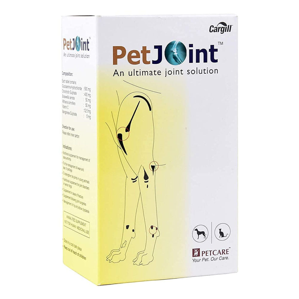 Petcare Pet Joint for Dogs and Cats — back view