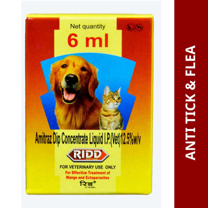 Ridd Anti Tick Flea Solution For Dogs