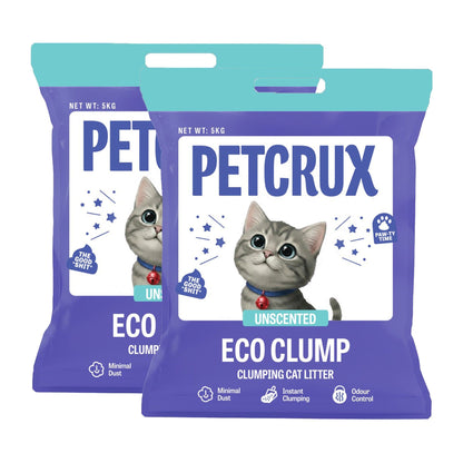 Petcrux Eco Clump Bentonite Unscented Cat Litter — image 6