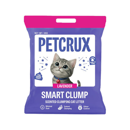 Petcrux Lavender & Lemon Scented Smart Clumping Cat Litter — image 6