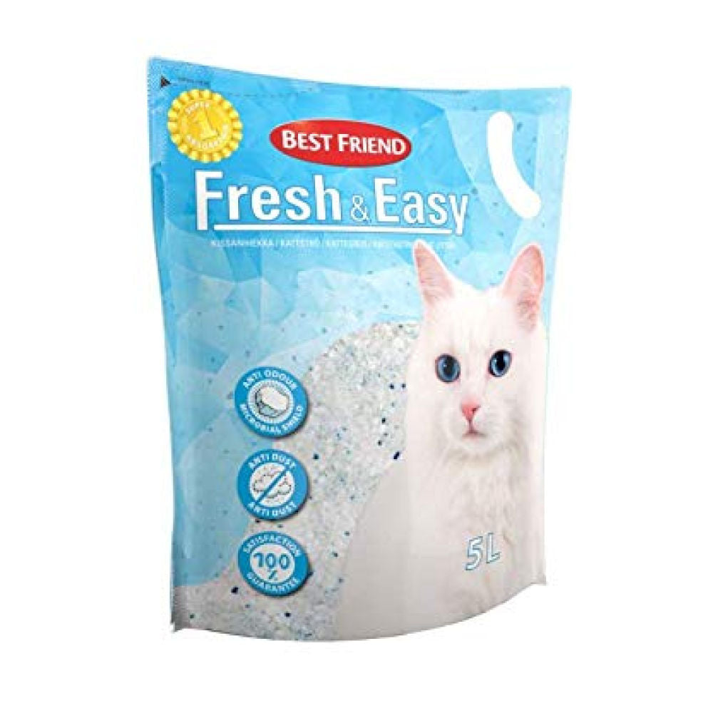 Petcrux Best Friend Unscented Fresh Easy Silica Cat Litter