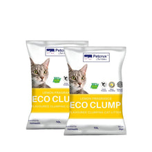 Petcrux Lemon Scented Eco Clumping Cat Litter — side view