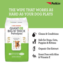 Petkin Gaint Big N Thick Unscented Petwipes For Dogs And Cats - Image 2
