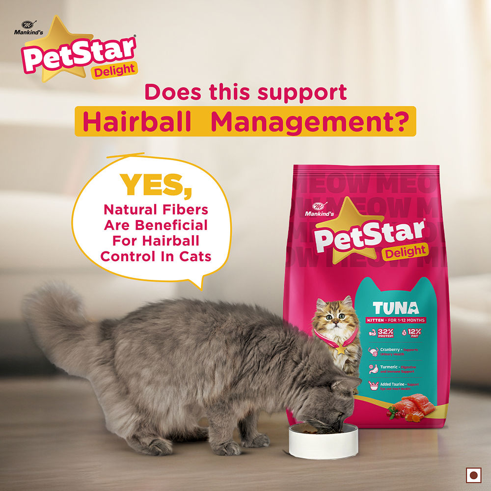 Mankind PetStar Ocean Fish Kitten Cat Dry Food — detail shot