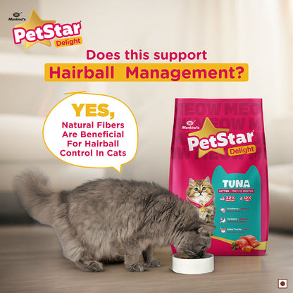 Mankind PetStar Ocean Fish Kitten Cat Dry Food — detail shot