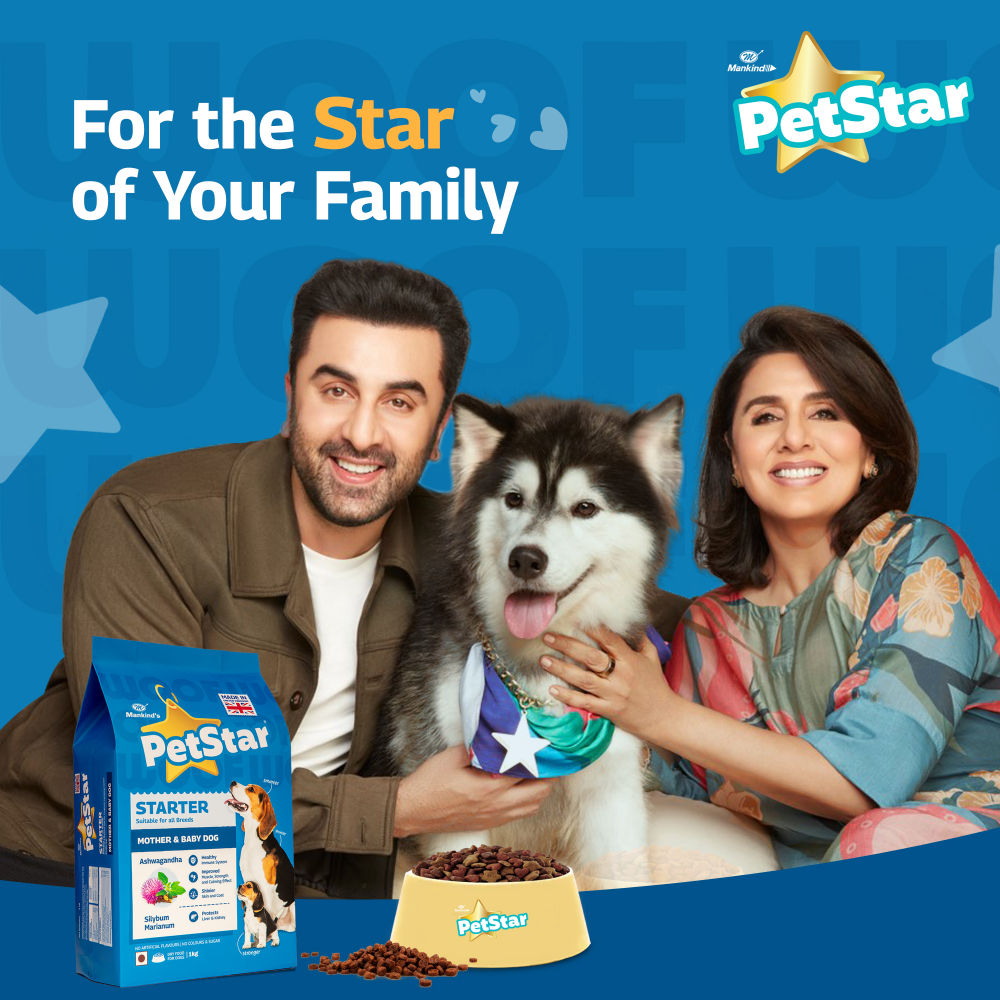Mankind Petstar Starter Mother & Baby Dog Dry Food — side view