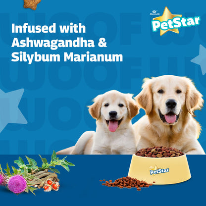 Mankind Petstar Starter Mother & Baby Dog Dry Food — back view