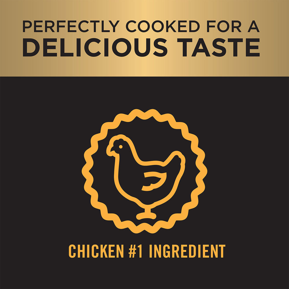 Purina Pro Plan Chicken Medium Breed Puppy Dog Dry Food — detail shot