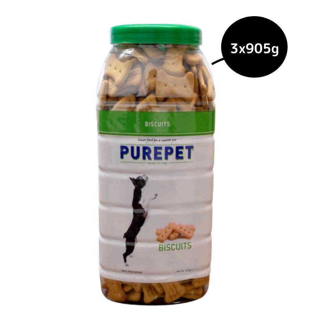 Purepet 100% Vegeterian Biscuit Dog Treats — image 6