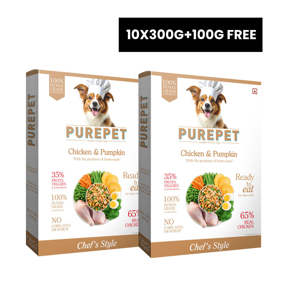purepet-chicken-and-pumpkin-biryani-fresh-food-dogs 10x300g+100g Fresh Food Free