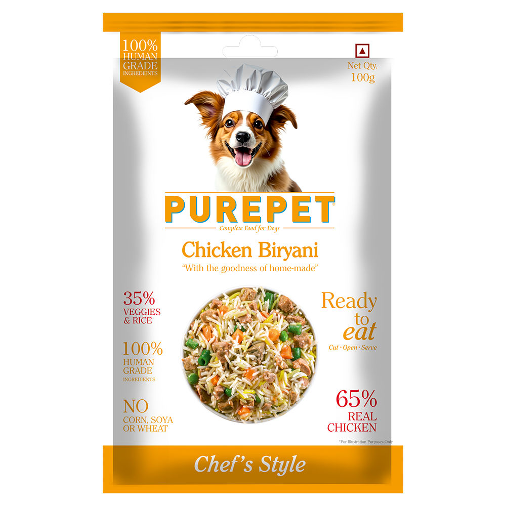 purepet-chicken-biryani-fresh-food-for-dogs 100g
