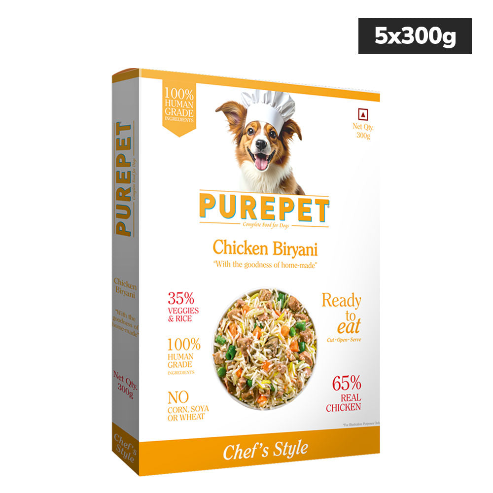 purepet-chicken-biryani-fresh-food-for-dogs 5x300g
