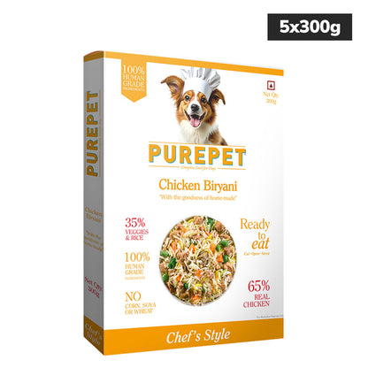 purepet-chicken-biryani-fresh-food-for-dogs 5x300g