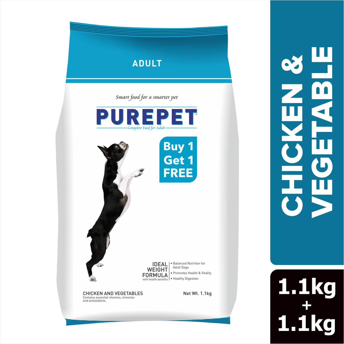 purepet-chicken-vegetable-adult-dog-food 1.1kg+1.1kg